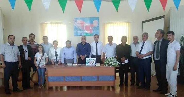 İlham Qəhrəmanla Bərdədə görüş keçirildi -