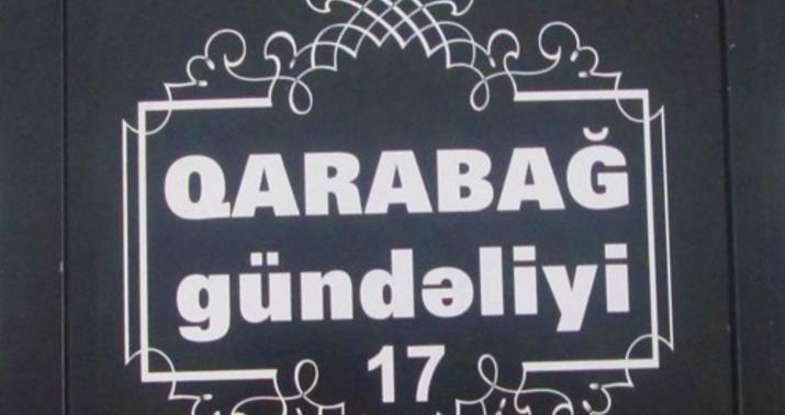 Daha bir “Qarabağ gündəliyi”