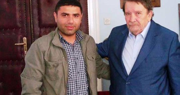 Fərid Hüseyn Paviçin həyat yoldaşı ilə görüşdü -