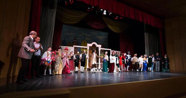 Şəki Teatrı mövsümü Avropa İttifaqı ilə açdı -