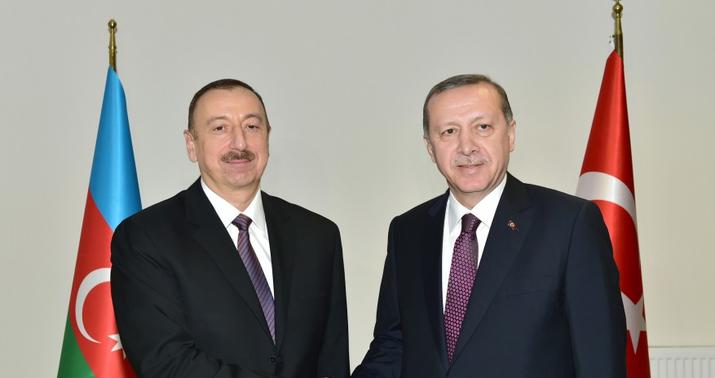 Ərdoğan İlham Əliyevi təbrik etdi