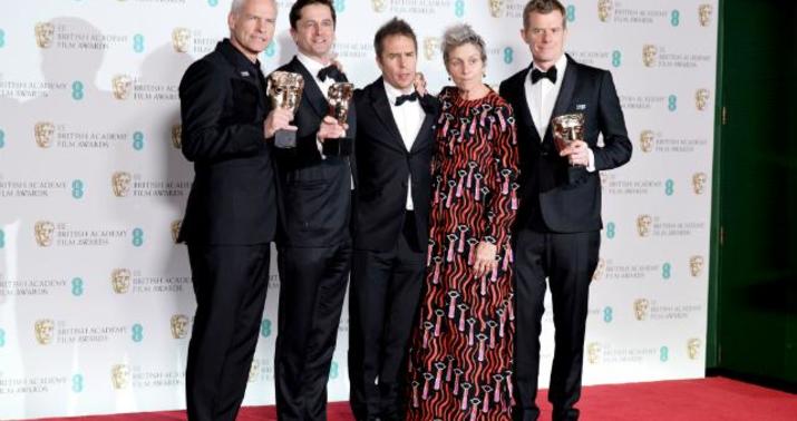 BAFTA-2018 kino mükafatlarının qalibləri -