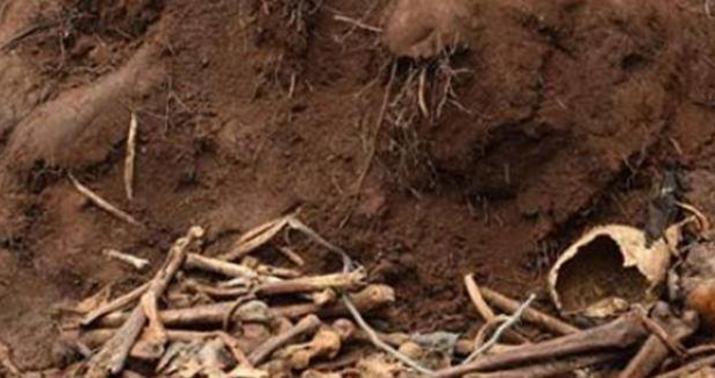 Ağdamda qazıntı zamanı insan sümükləri tapıldı