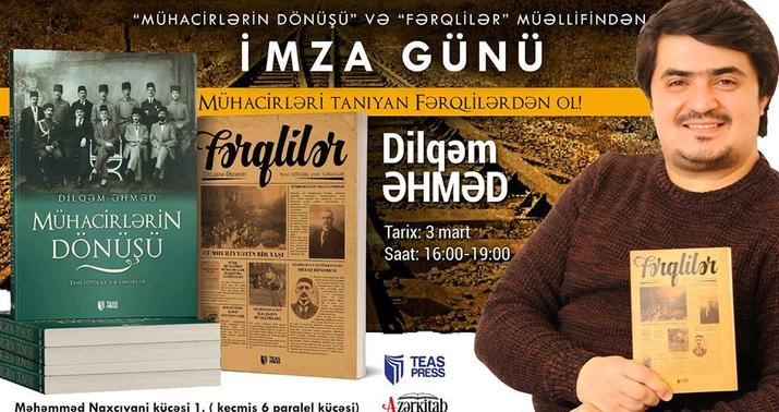Nadir fotolar və sənədlər iki kitabda - Dilqəm Əhməd
