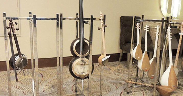 Amerikalı musiqiçidən kamançada möhtəşəm ifa -