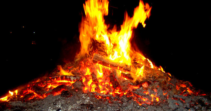 Gəncədə çərşənbə tonqalında bədbəxt hadisə -