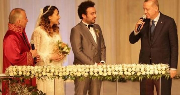 Ərdoğan nikah şahidi oldu -