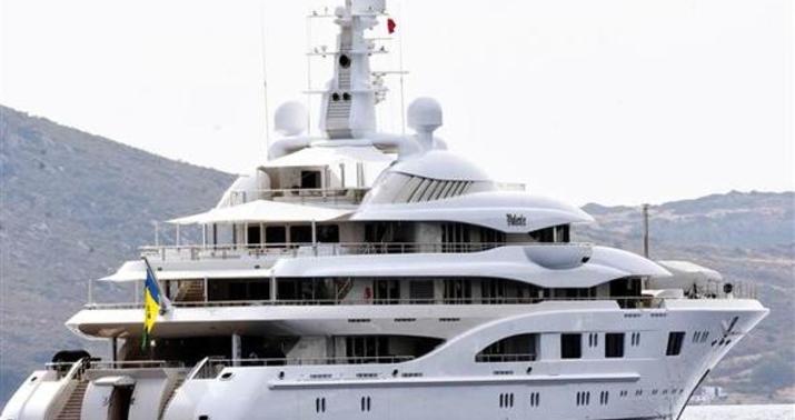 Ukraynalı milyarderlər yaxtaları ilə Bodrumda -