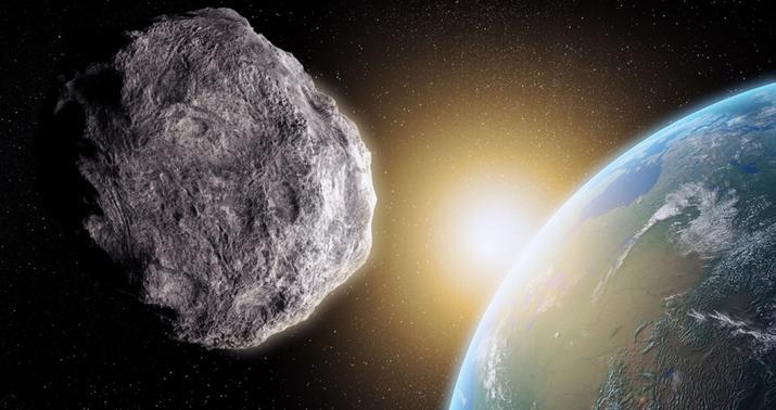 Yerin atmosferinə asteroid daxil oldu