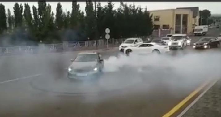 Gəncədə avtoxuliqanlıq edən şəxs tutuldu