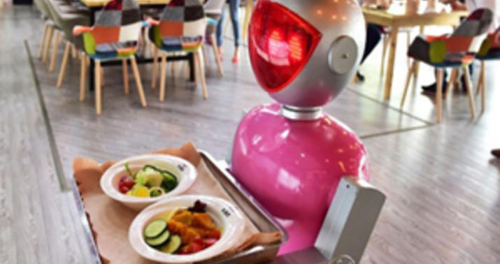 Bu kafedə müştərilərə robotlar xidmət edəcək