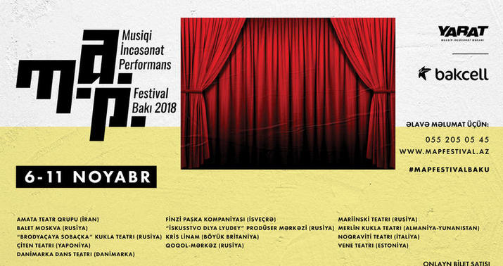 "Bakcell"in dəstəyilə Bakıda Teatr Festivalı başlayır
