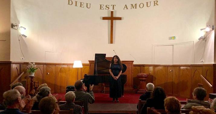 Səidə Zülfüqarova Fransada konsert verdi -
