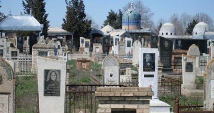Bakıda qəbirlər dağıdıldı -