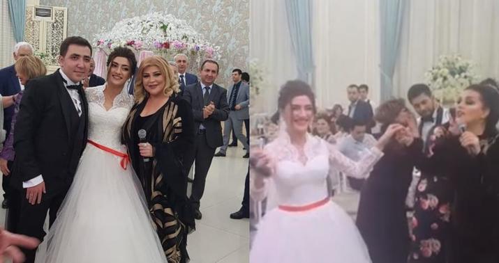 Milli qəhrəmanın oğlunun toyundan -