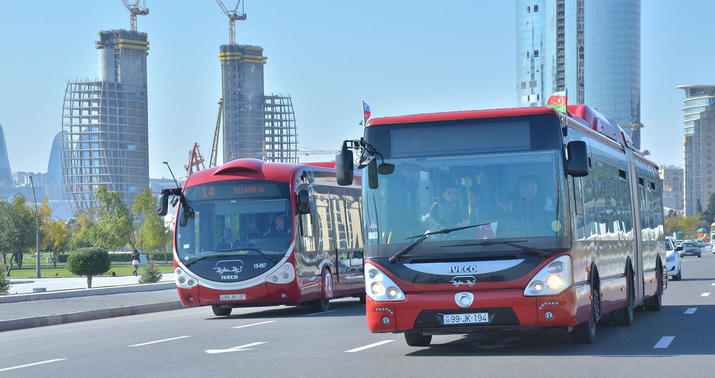 Bakıda 17 və 24 nömrəli marşrutların hərəkət sxemi dəyişdirilir