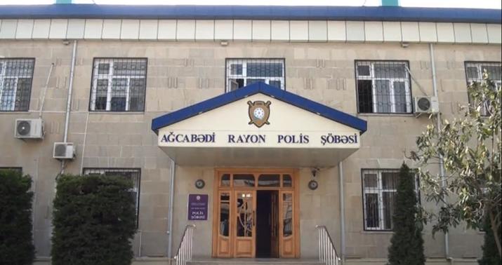 Ağcabədidə polis əməliyyat keçirdi
