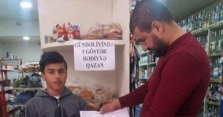 “Gündəliyində “5” göstər, hədiyyə qazan” –