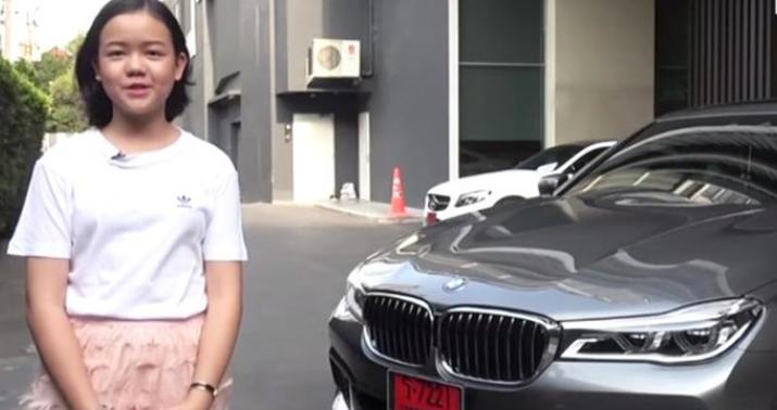 12 yaşlı qız son model BMW aldı -