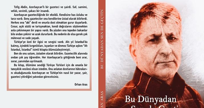 Türkiyədə azərbaycanlı şair haqqında kitab çap olundu