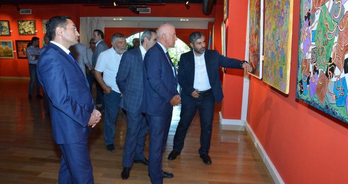 Bakıda Rizvan İsmayılın fərdi sərgisi açıldı -
