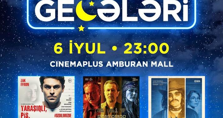 Bakıda “Kino Gecəsi” keçiriləcək