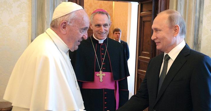 Roma Papası Fransisk Putinlə telefon danışığı apardı
