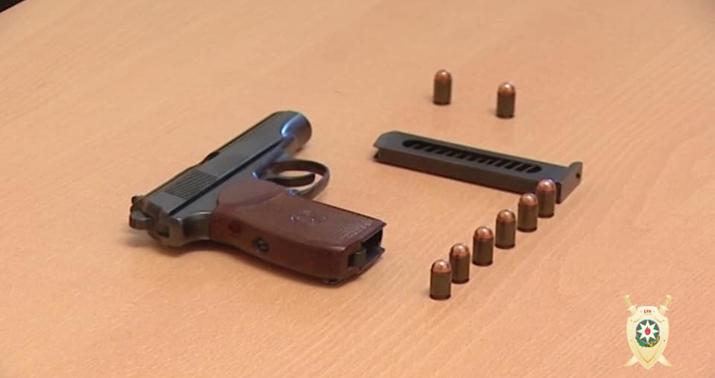 Bakıda silahlı şəxs tutuldu