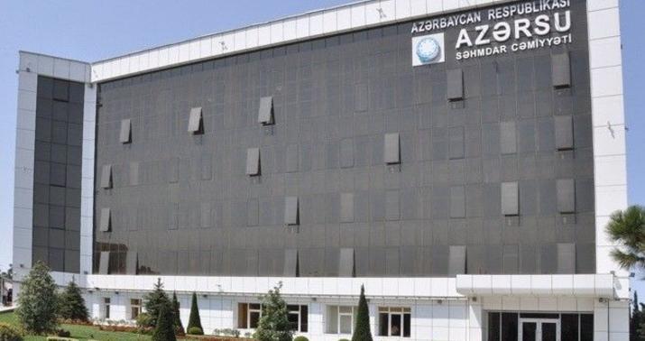 “Azərsu”yun sədr müavini vətəndaşları qəbul edəcək