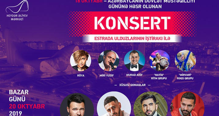 Bu gün Bakıda pulsuz konsert olacaq