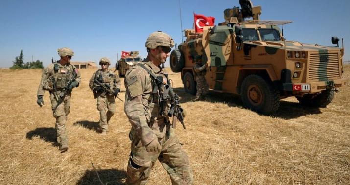 Türk ordusunun mövqelərinə müdaxilə -