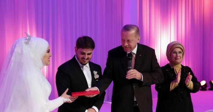 Rəcəb Tayyib Ərdoğan toy mərasimində -