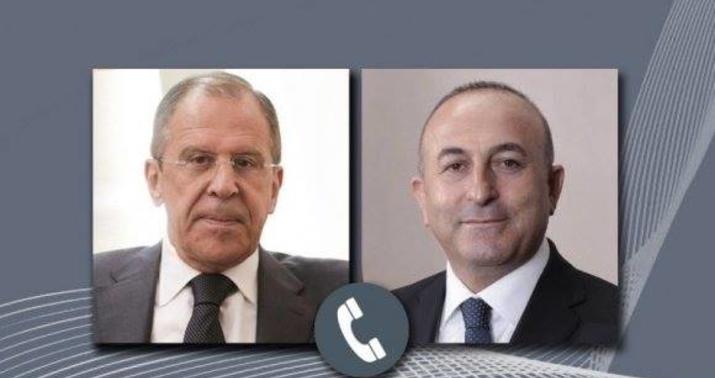 Lavrovla Çavuşoğlu Qarabağ məsələsini müzakirə etdilər