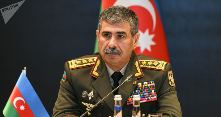 Azərbaycanın Müdafiə naziri Türkiyə tərəfinə başsağlığı verdi