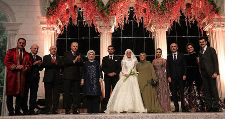 Rəcəb Tayyib Ərdoğan nikah şahidi oldu -