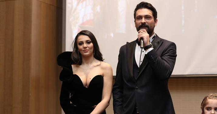 Ruhi Əliyevanın Türkiyədə çəkdirdiyi filmin qala gecəsindən -