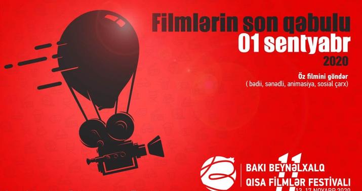 Qısa Filmlər Festivalına qəbul başladı