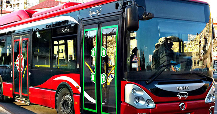 Bu avtobusların hərəkəti müvəqqəti dəyişdiriləcək