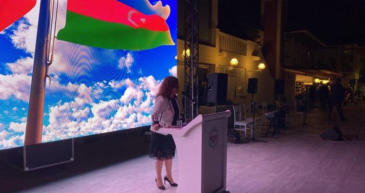 Bakının azad olunması İstanbulda qeyd edildi - Foto