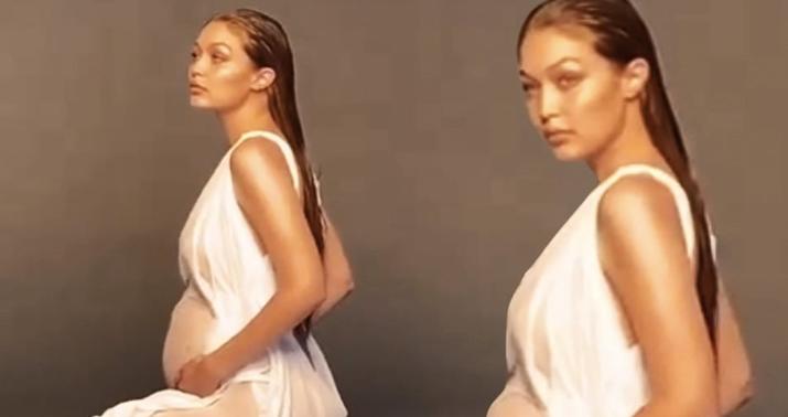 25 yaşlı məşhur model ana oldu - Foto