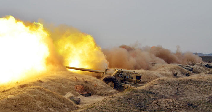 Düşmənin xeyli sayda canlı qüvvəsi və texnikası məhv edildi -