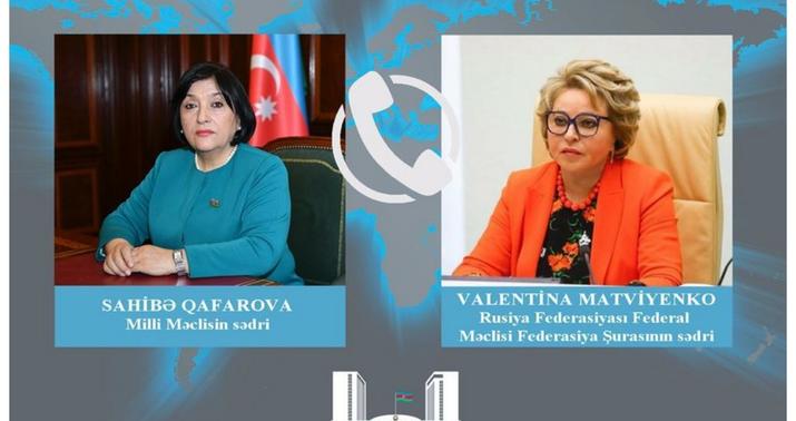 Sahibə Qafarova Matviyenkoya Gəncə terroru barədə məlumat verdi