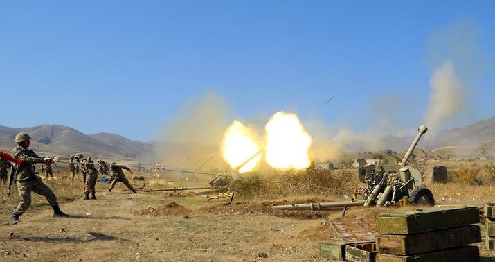 Tərtər şəhəri və rayonun kəndləri atəşə tutulur