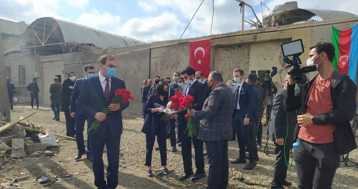 İsrail səfiri Gəncədə oldu -