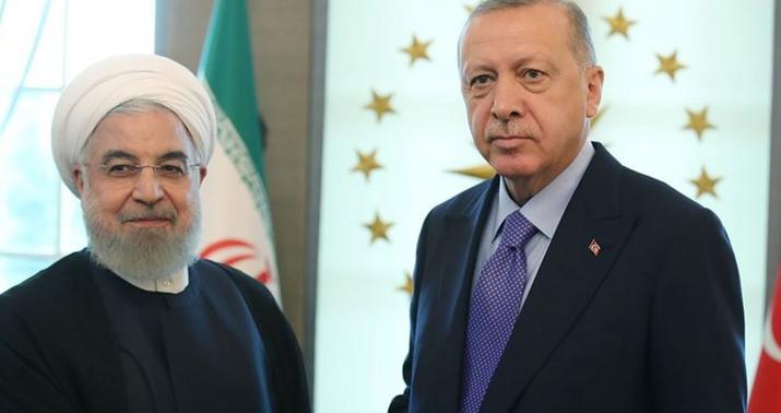 Ərdoğan Ruhani ilə Qarabağdan danışdı:
