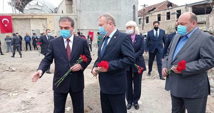 Belarusun Azərbaycandakı səfiri Gəncədədir -