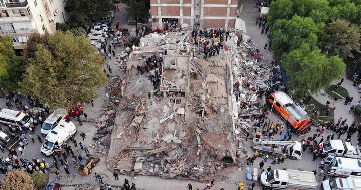 İzmir zəlzələsində ölənlərin sayı 116-ya çatdı