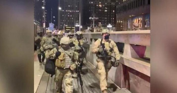 ABŞ-da Milli Qvardiya hərəkətə keçdi -