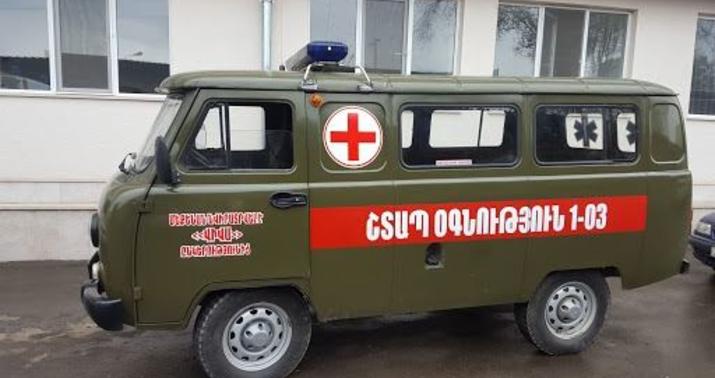 Cəbrayılda erməni general təcili tibbi yardım maşınına minib qaçdı -