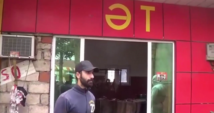 Masallıda koronavirus xəstəsi olan qəssab saxlanıldı